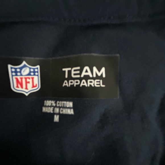 NFL team apparel women’s long sleeve lace upfront patriot - Picture 2 of 11